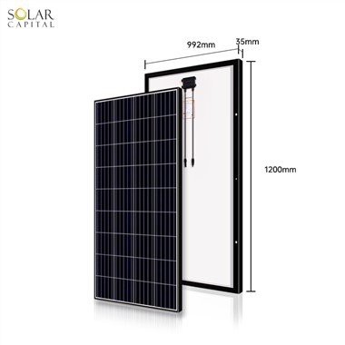 Monokryštalický solárny panel s výkonom 200 W